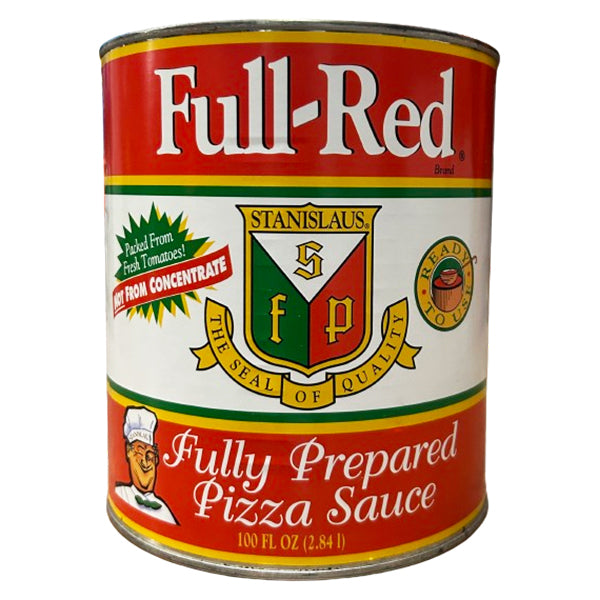 FULL RED - FULLY PREPARED PIZZA SAUCE 100OZ