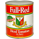 FULL RED - DICED TOMATO IN JUICE 100OZ