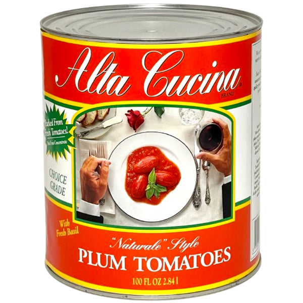 ALTA CUCINA - PLUM TOMATOES 100OZ
