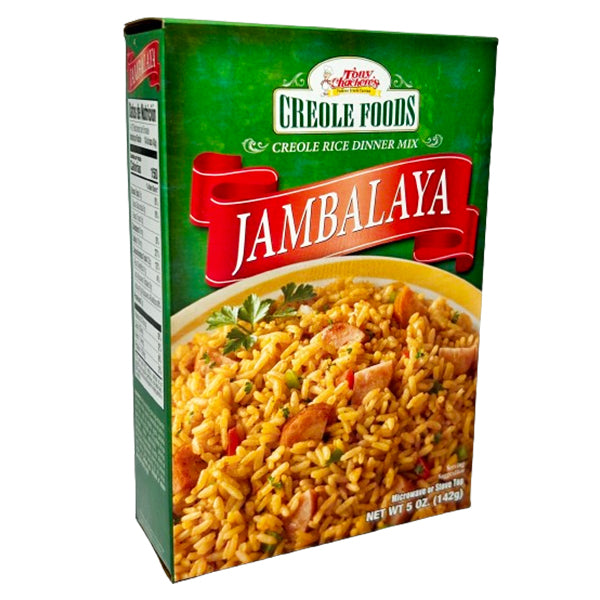 TONY CHACHERES - JAMBALAYA RICE DINER MIX 142GR