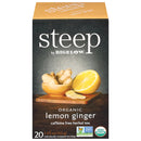 STEEP - ORGANIC LEMON GINGER 20EA