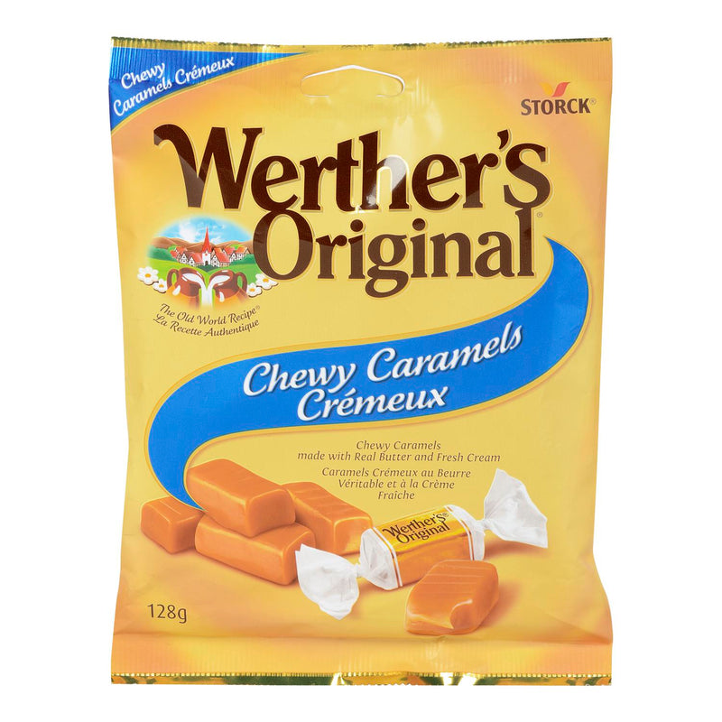 STORCK - WERTHERS ORIGINAL CHEWY CARAMELS 128GR