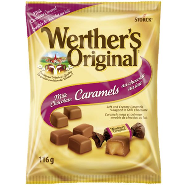 WERTHERS - ORIGINAL MILK CHOCOLATE CARAMEL 116GR