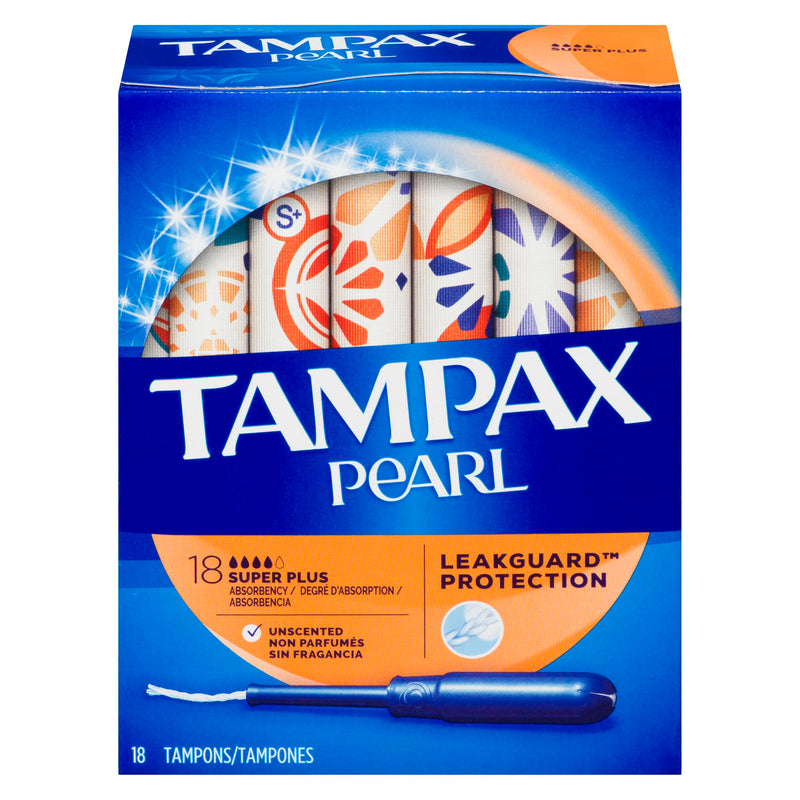 TAMPAX - PEARL SUPER PLUS 18PK