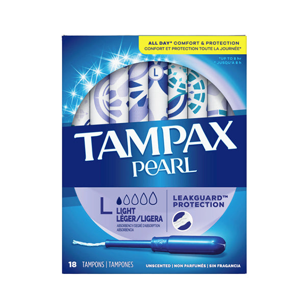 TAMPAX - PEARL LIGHT 18EA