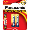 PANASONIC - AA-2 ALKALINE POWER PLUS 2PK 1EA