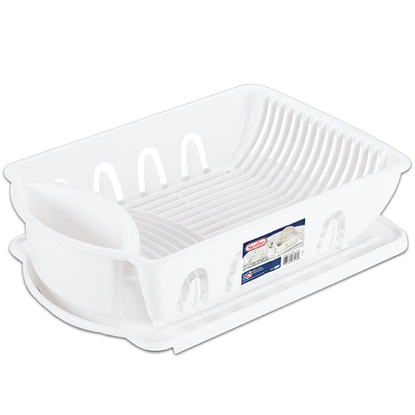 STERILITE - DELUXE WHITE DISH DRAINER EA