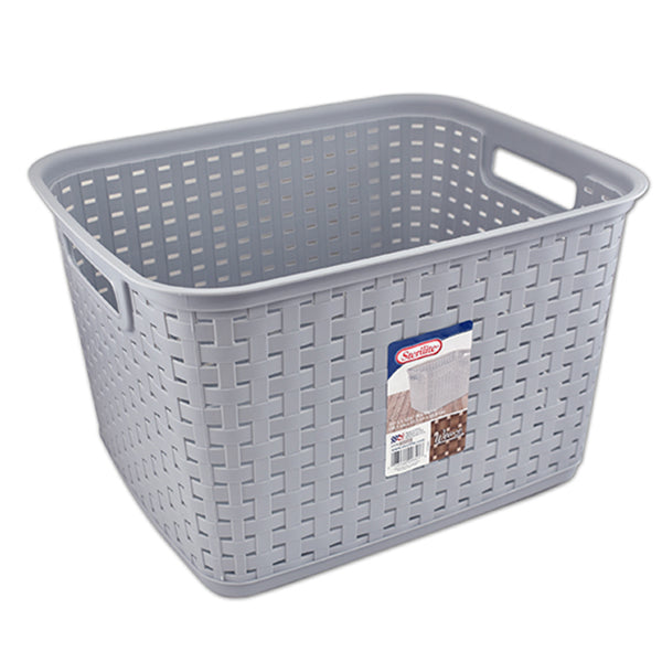 STERILITE - TALL WEAVE BASKET EA