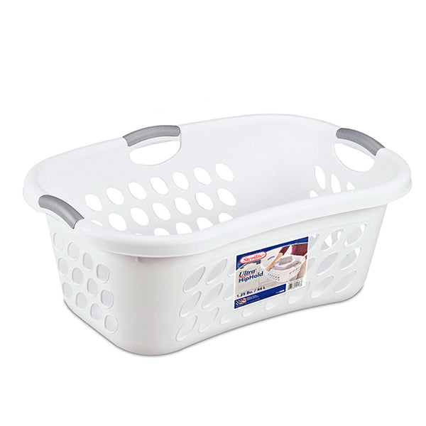 LINK - LAUNDRY BASKET HIPHOLD WHT EA