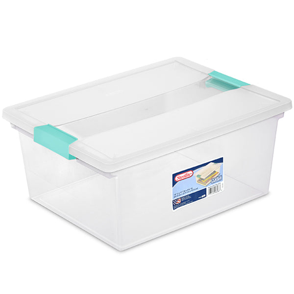 STERILITE - DEEP CLIP BOX EA