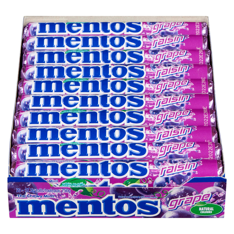 MENTOS - GRAPE 20x37.5GR