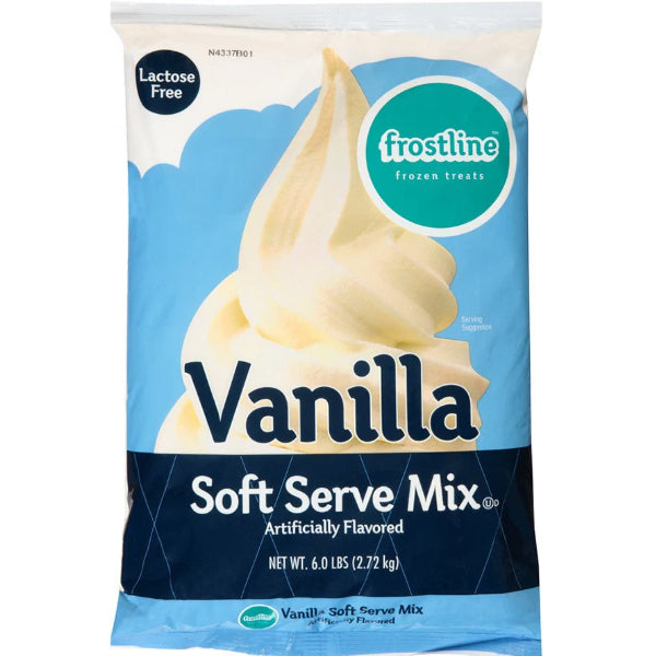 FLAVORFUL FOODS - VANILLA SOFT SERVE MIX 6LB