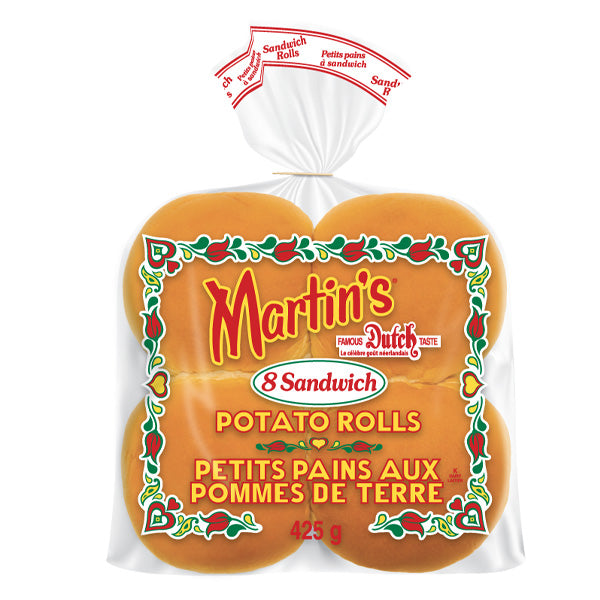 MARTINS FAMOUS - POTATO ROLLS 3.5" 8EA