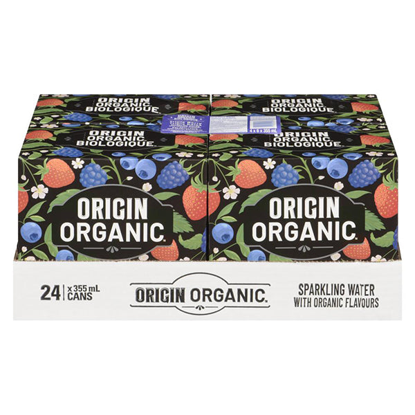 ORIGIN ORGANIC - SPARKLING WATER TRIPLE BERRY 4x6x355 ML