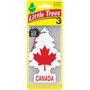 LITTLE TREE - CAR FRESHNER CANADA BLACK ICE 3PK
