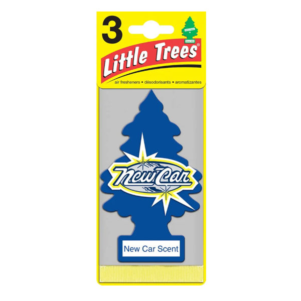 LITTLE TREES - 3PK NEW CAR SCENT 1 UN