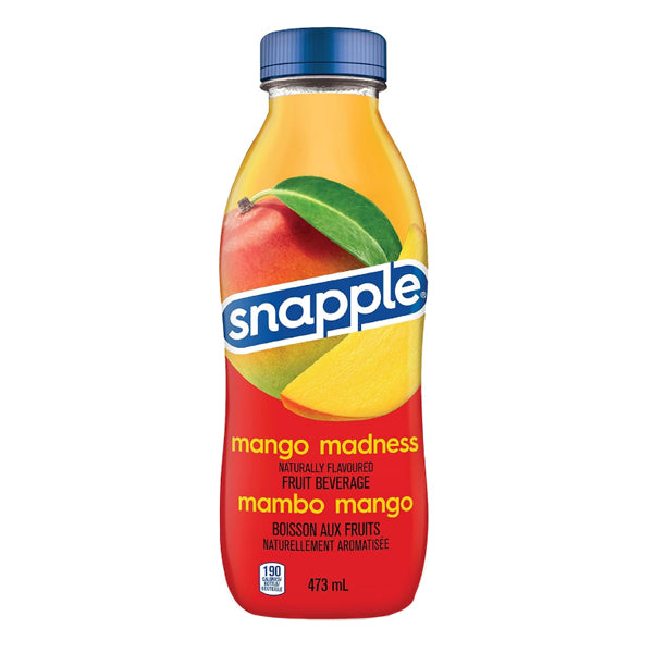 SNAPPLE - PET MANGO MADNESS 12x473 ML