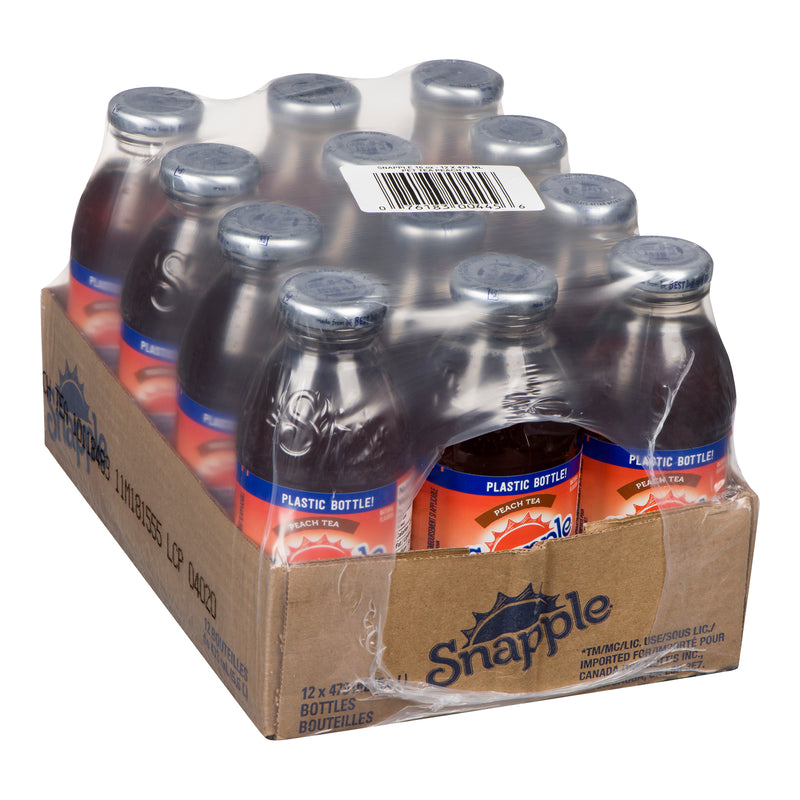 SNAPPLE - PET PEACH TEA 12x473 ML