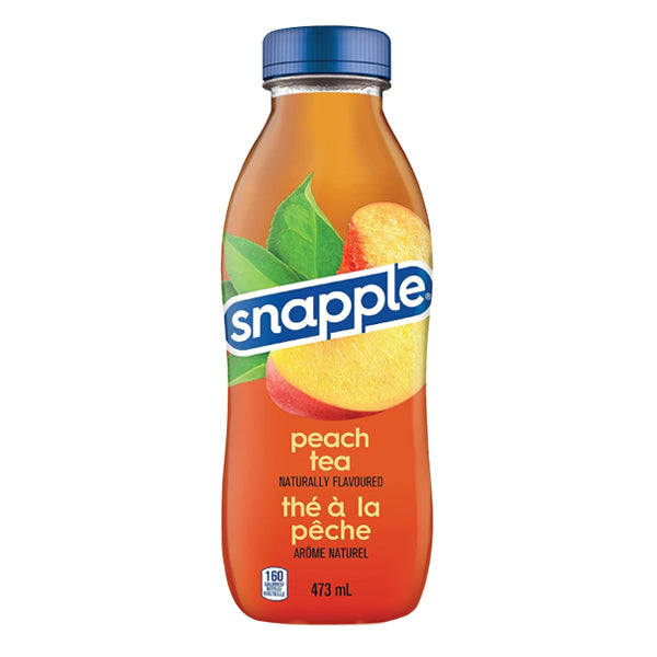 SNAPPLE - PET PEACH TEA 12x473 ML