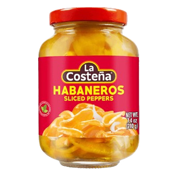 LA COSTENA - GLASS SLICED HABANERO 280ML