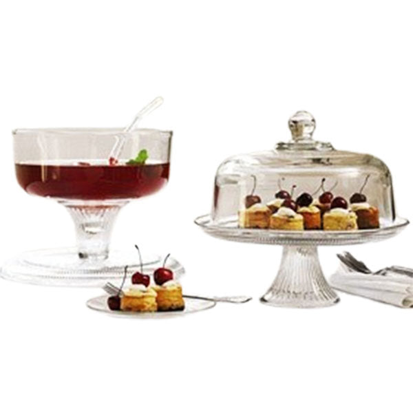 STANDA - CAKE DOME GLASS SET 1EA