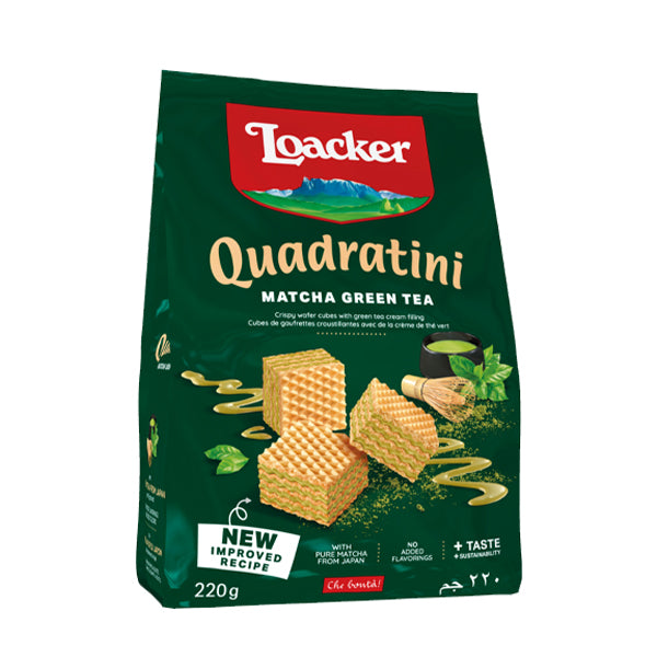 LOACKER - QUAD MATCHA 220GR