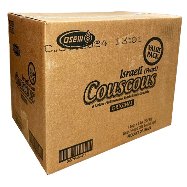 OSEM - ISRAELI TOASTED COUSCOUS 4x5 LB