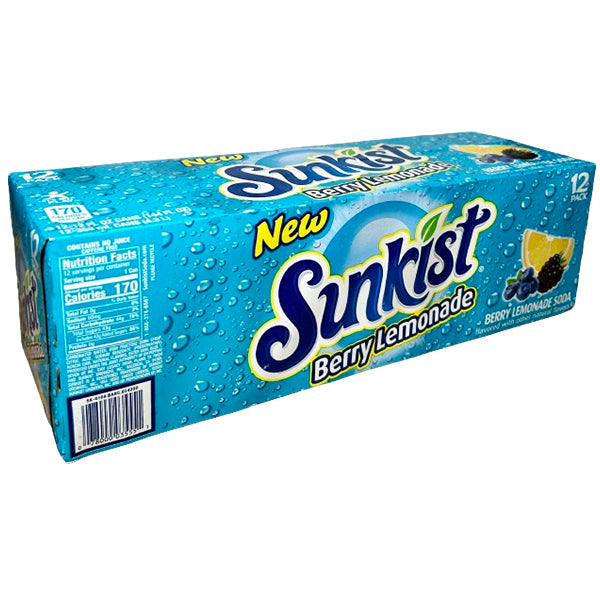 SUNKIST - BERRY LEMONADE US 12x355ML