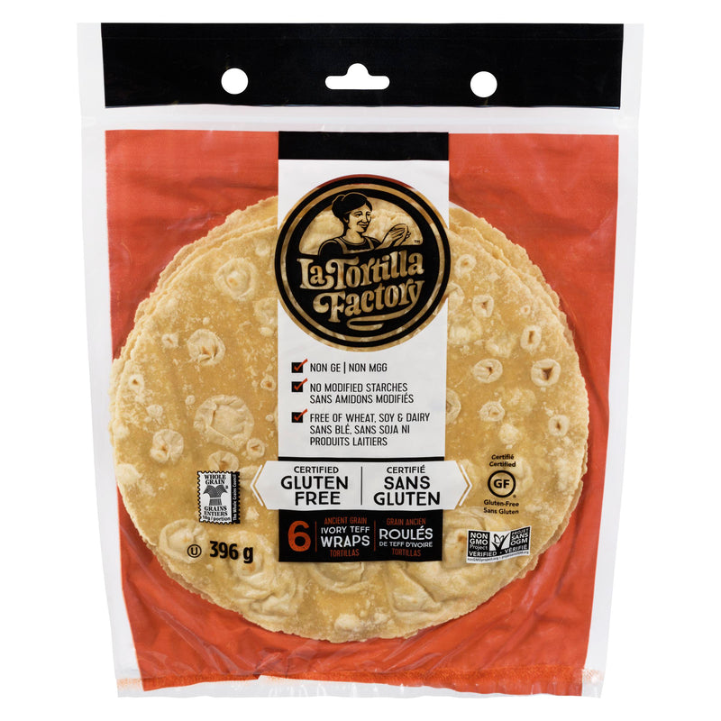 LA TORTILLA - GLUTEN FREE WRAP 396GR