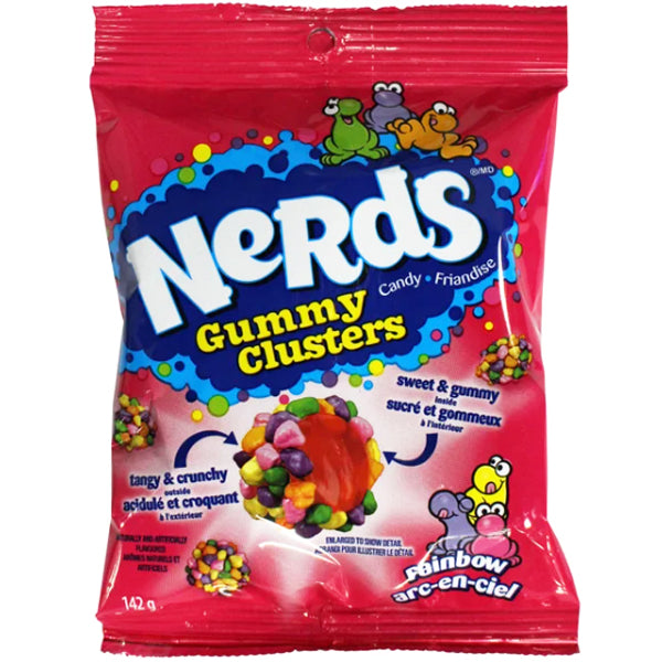 NERDS - GUMMY CLUSTERS 12x142 GR