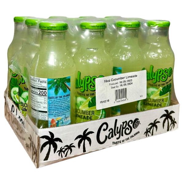 CALYPSO - CUCUMBER LIMEADE 12x473 ML