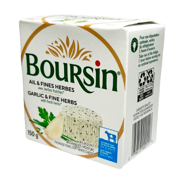 BOURSIN - GARLIC HERBS 150GR