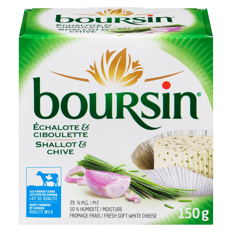 BOURSIN - SHALLOT AND CHIVES 150GR