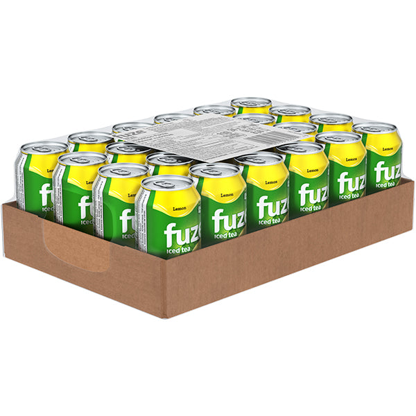 FUZE - ICED TEA LEMON CANS 24x341 ML