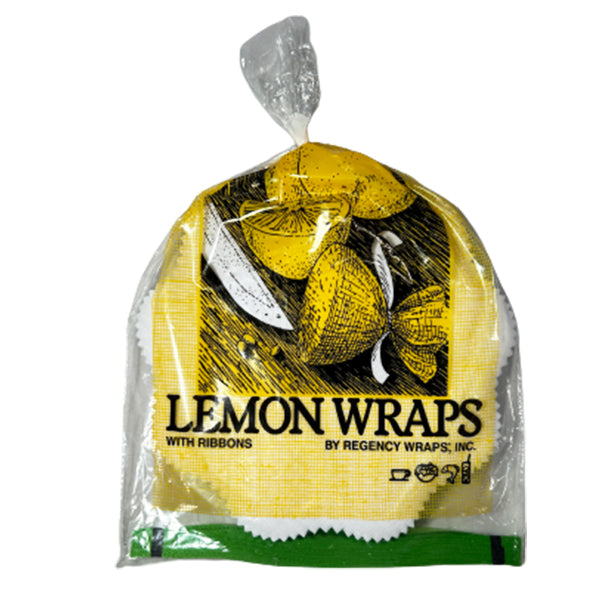 REGENCY WRAPS - LEMON WITH RIBBON 100PK