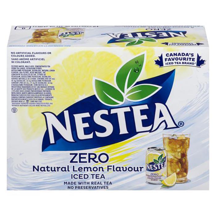 NESTEA - ZERO NATURAL LEMON 12x341ML