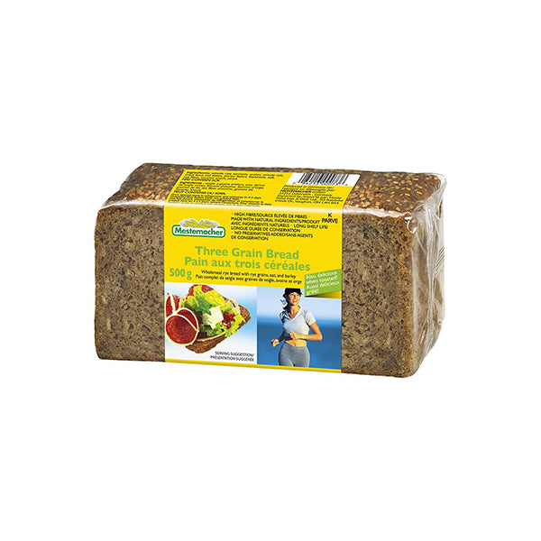 MESTEMACHER - THREE GRAIN BREAD 500G
