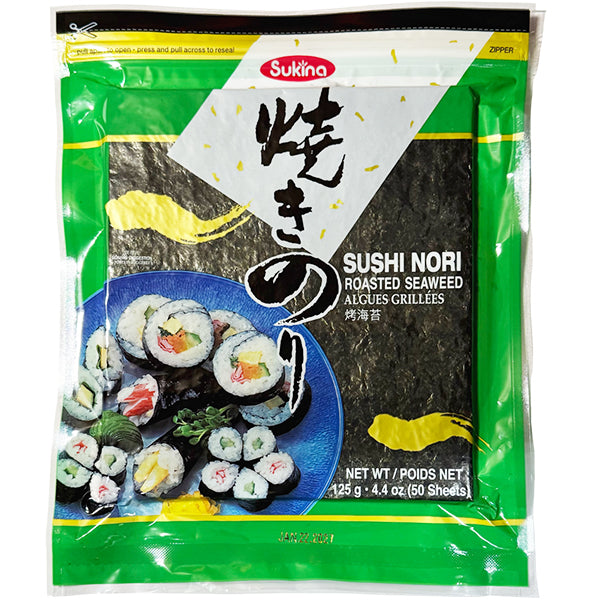 SUKINA - ROASTED SEAWEED 40x50 SHEETS