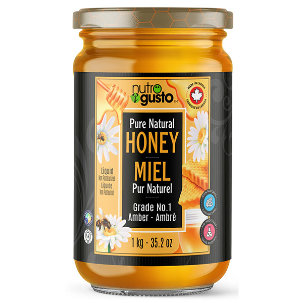 NUTRO GUSTO - NATURAL HONEY 1KG