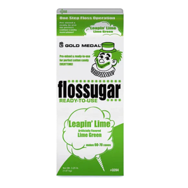 FLOSSUGAR - LEAPIN LIME MIX GREEN 1.47KG