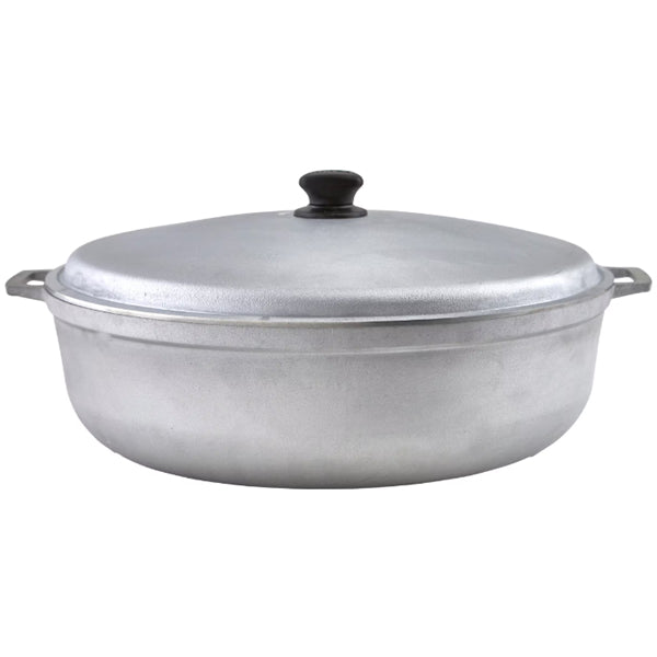 IMUSA - NATURAL CAST ALUMINUM DUTCH POT 44CM OR  17.9QT 1CT