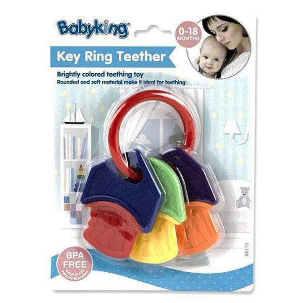 BABIES - CRIBMATES KEY RING TEETHER EA