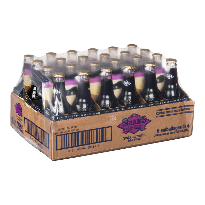 STEWARTS - GRAPE 24x355 ML