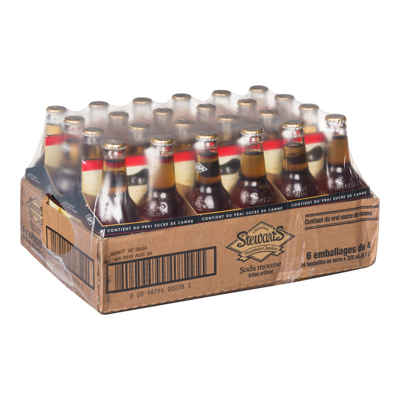 STEWARTS - CREAM SODA 24x355 ML