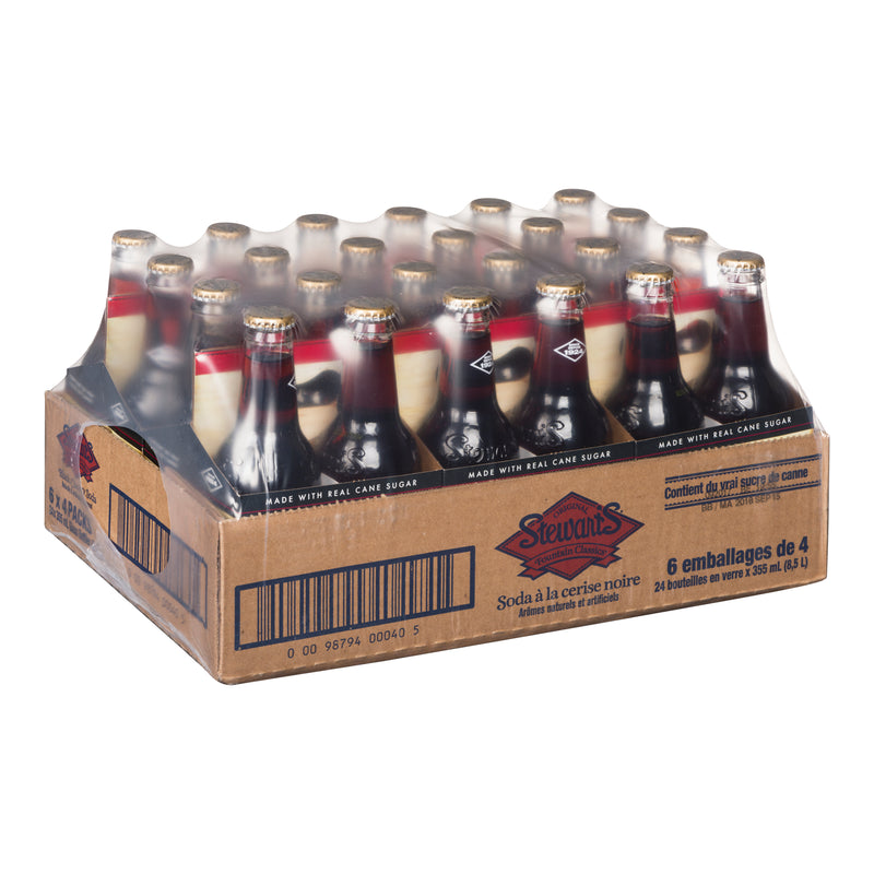 STEWARTS - BLACK CHERRY 24x355 ML