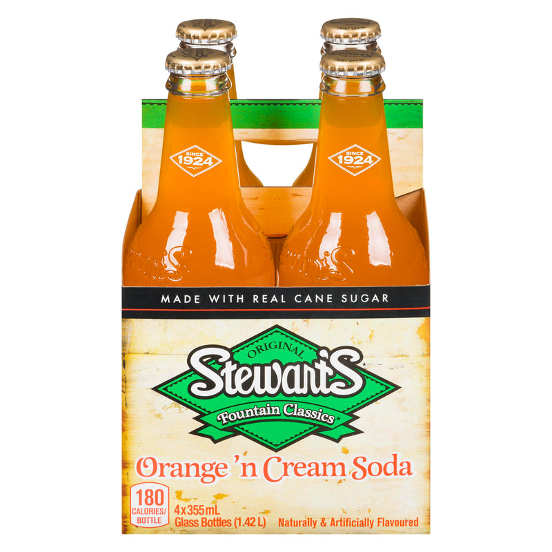 STEWARTS - ORANGE AND CREAM 4x355 ML