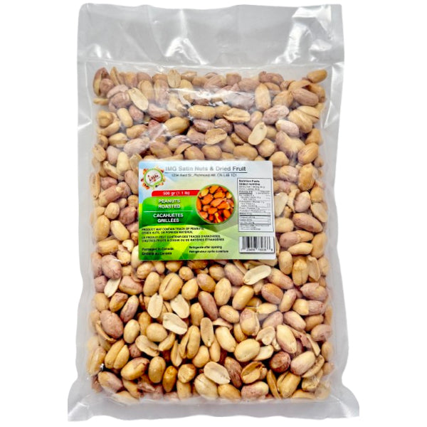 IMG SATIN - PEANUTS ROASTED 6x1.1 lbs