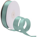 RIBBON CANADA - 5/8IN AQUA DOUBLE FACE SATIN 100YD
