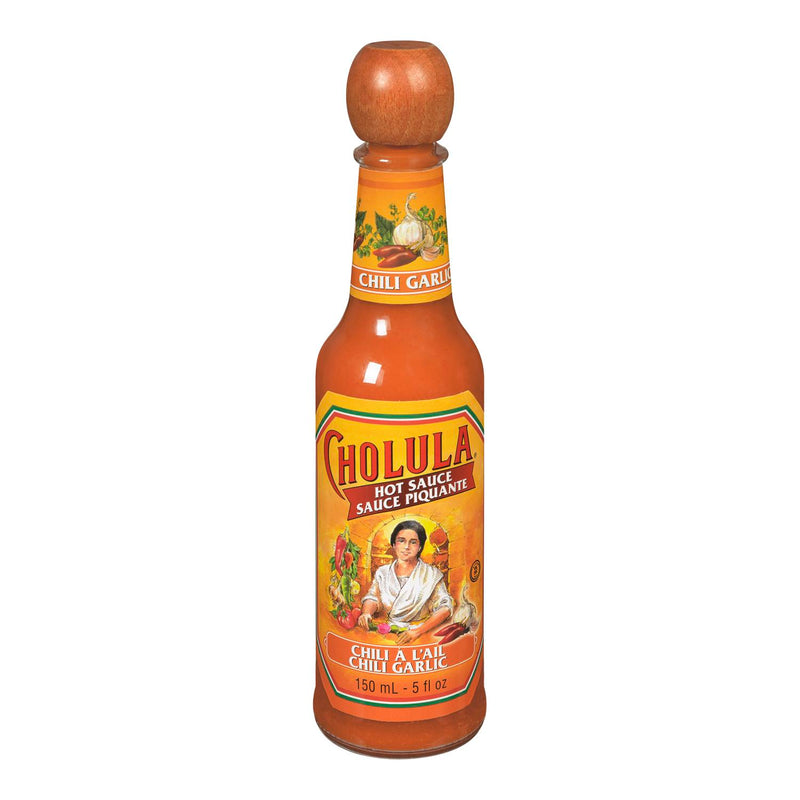 CHOLULA - HOT SAUCE CHILI GARLIC 150ML