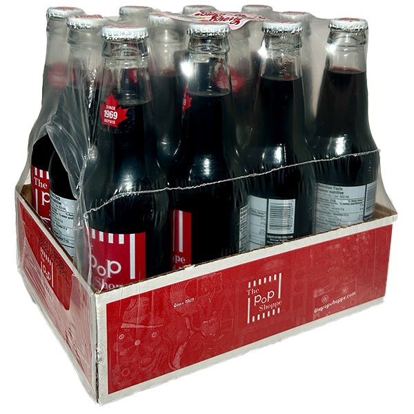 POP SHOPPE - BLACK CHERRY SODA 12x355ML